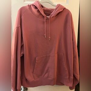 Pink by Victoria Secret mauve colored hoodie SzXL